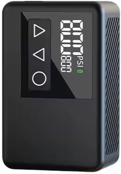 BL-01 Mini Cordless Tire Inflator, 120 PSI USB-C Rechargeable Brushless Air Pump with Digital Pressure Gauge and Auto Shut-Off for Bikes, Cars and Balls