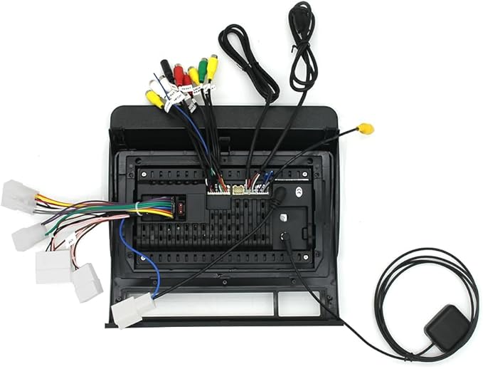 10'' Car Radio Stereo for Toyota Tacoma 2005-2015 with Wireless with Carplay Android Auto, Touch Screen Head Unit with Keys and Knobs, GPS Navigation, WiFi, EQ, BT, FM, SWC, Mic, Backup Cam 2+32GB