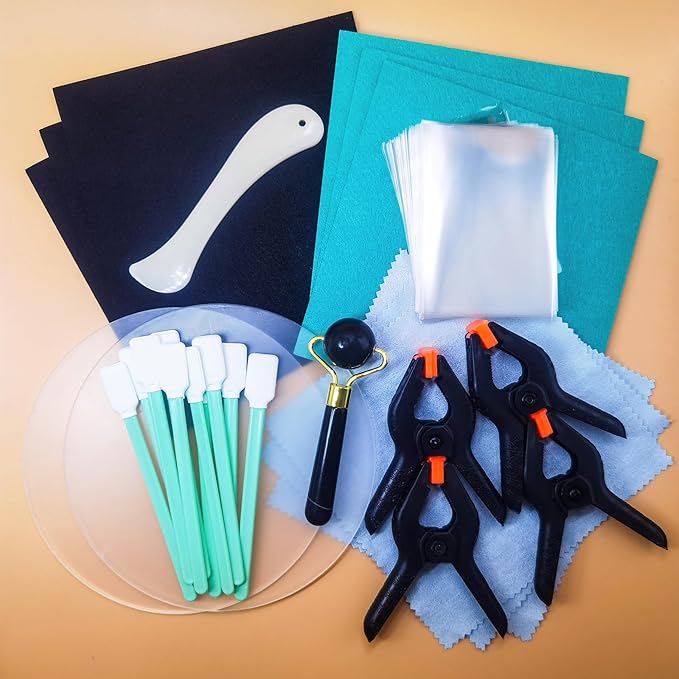 Luxiys 28 PCS Trading Card Cleaning Kit Sports Card Care Cleaning Kit Care Accessory Pack
