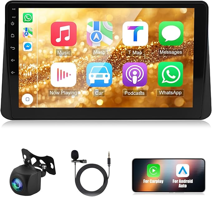 2+32G w/Android 13 Car Stereo Radio for Nissan Altima VI L34 2018-2021, 10" Double Din Car Audio Receiver Fit for w/carplay w/Android Auto WiFi GPS w/Bluetooth AHD Backup Camera Mic