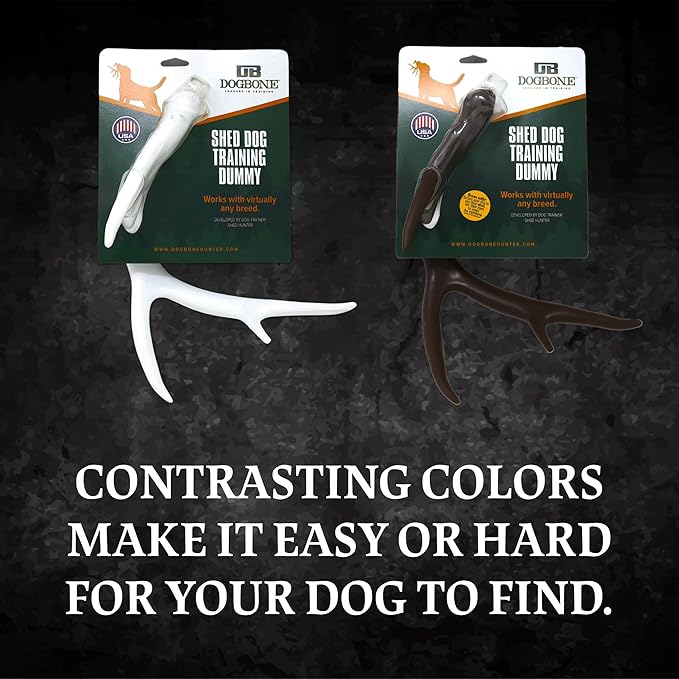 DogBone Shed Dog Training Dummy (Brown) | Dog Training Kit | Hunting Dog Accessories | Dog Training Tools | Dog Scent Training Kit | Scent Training for Dogs | Hunting Dog Toys