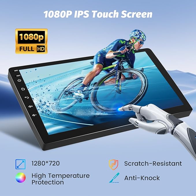 [8 Core 4G+64G] Android Radio for Subaru Forester Impreza WRX STI 2008-2012, 9 Inch 1280 * 720 Touch Screen Carplay Car Stereo, Bluetooth 5.0, 32 EQ, GPS, 5G WiFi, 59UI, DSP