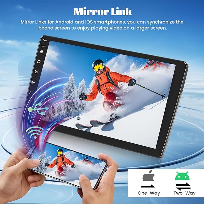 [8 Core 6+128G] Radio for Subaru Forester Impreza WRX STI 2008-2012, Roinvou Android 9 Inch Touch Screen Car Stereo with Wireless Carplay Android Auto/Bluetooth 5.0/32 EQ/GPS/5GHz WiFi/59UI