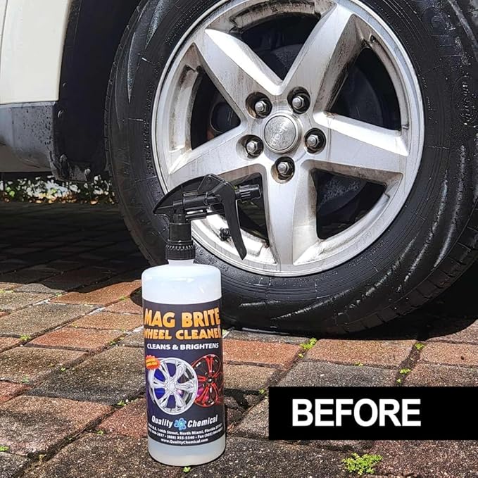 Quality Chemical Aluminum Brightner & Mag Brite Combo (2 Gallon Case) - (128 oz of Aluminum & 128 0z of Mag Brite) 2 Gallon Combo