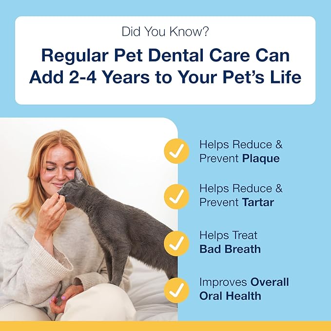 ProDen PlaqueOff Soft Chews with Natural Kelp - for All Breed Cats - Supports Normal, Healthy Teeth, Gums, and Breath Odor in Cats - 45 Soft Chews