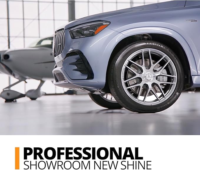 CERAKOTE Rapid Ceramic Tire Coat – Showroom New Tire Shine – Deep Tire Black Finish – Lasts Up to 10x Longer – No Sling, Non-Greasy Ceramic Tire Coating for Car, Truck & SUV – Easy Application (10oz)