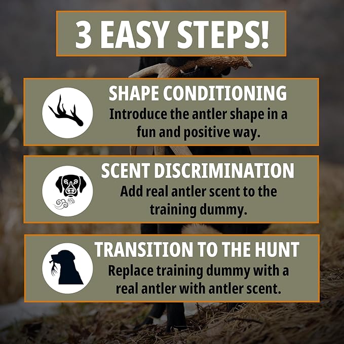 DogBone Shed Dog Training Dummy (Brown) | Dog Training Kit | Hunting Dog Accessories | Dog Training Tools | Dog Scent Training Kit | Scent Training for Dogs | Hunting Dog Toys