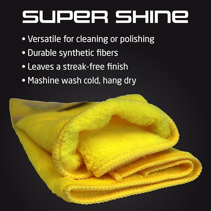 Formula 1 Complete Car Detailing Kit - Clean & Protect Every Surface, Includes Car Wash and Wax, Wheel Cleaner, Interior Spray and Microfiber Towel (5 Piece Bundle)