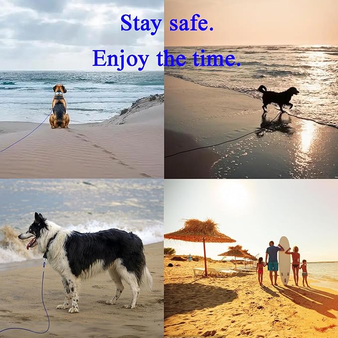 Dog Tie-Out Stake and Cable 30ft Heavy Duty Spiral Ground Stake Tethering Anchor Dog Leash Chain Rope Metal 360 Swivel Hook for Small Medium Large Dogs Outdoor (Simple Stake)