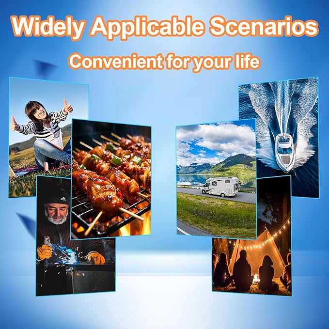 3000W Inverter 12V DC to 110V AC Converter for Home, RV, Truck, Off-Grid Solar Power Inverter with Built-in 5V/2.1A USB, AC Hardwire Port, Remote Controlle