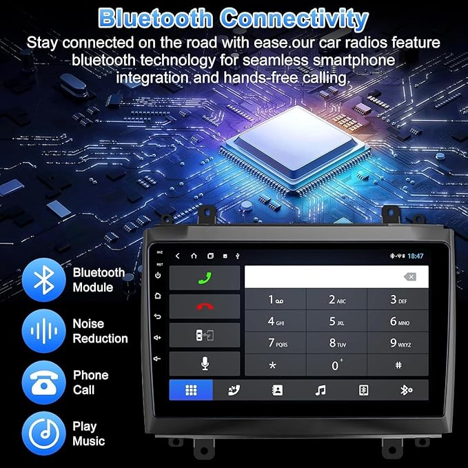 2+32G w/Android 13 Car Stereo Radio for Nissan Altima VI L34 2018-2021, 10" Double Din Car Audio Receiver Fit for w/carplay w/Android Auto WiFi GPS w/Bluetooth AHD Backup Camera Mic