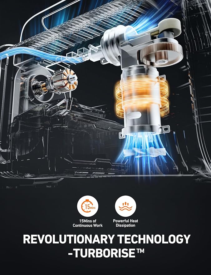 AstroAI TC3 Air Compressor Portable Tire Inflator Offroad Air Compressor for Truck 150PSI with Digital Display Air Pump for Car Heavy Duty for 4x4 Vehicle, RV, SUV, Car Accessories Yellow