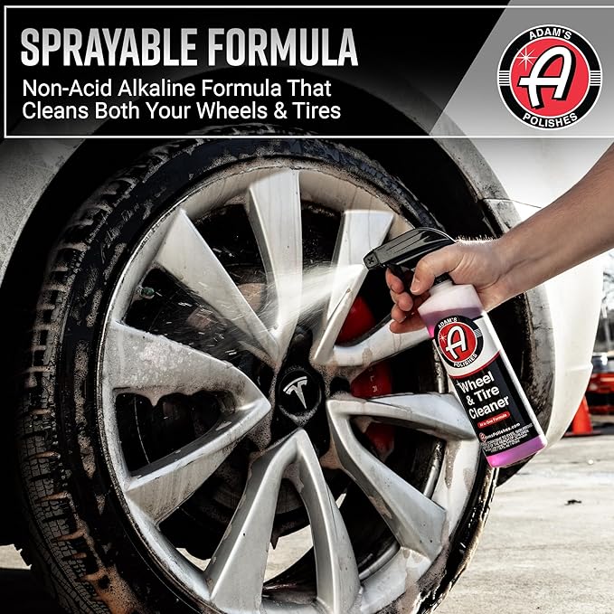 Adam's Polishes Wheel & Tire Cleaner (Wheel & Tire Cleaning Collection)