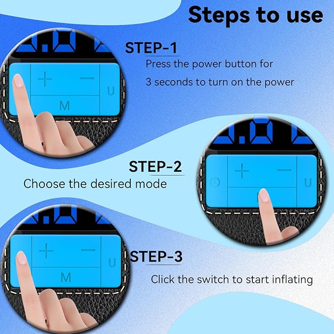 Portable Air Compressor Tire Inflator - 150PSI 6000mAh Cordless Air Pump for Car Tires, 3X Faster Inflation, LCD Display, Fit for Dodge Dakota 2010-2025,tire air pump