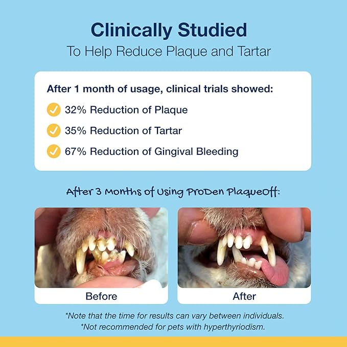ProDen PlaqueOff System Dental Care Bones for Dogs - Dog Breath Freshener & Plaque Remover - Dog Teeth Cleaning for a Healthy Mouth - Turkey Cranberry Flavor - 17 oz
