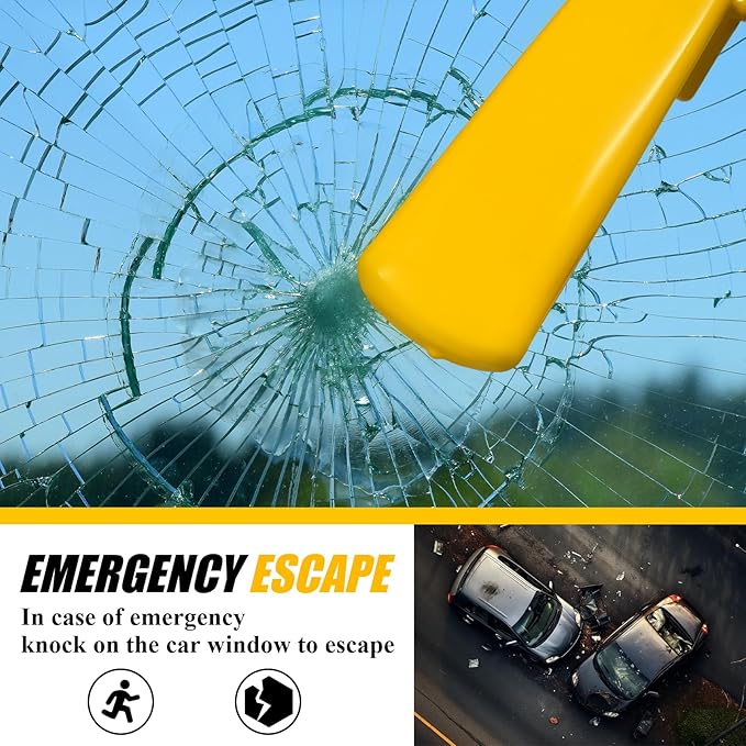 Steering Wheel Lock for Cars, Heavy Duty Security Anti-Theft Device, Adjustable Anti Theft Car Lock with Double Hooks Universal for Vehicle Truck with 2 Keys